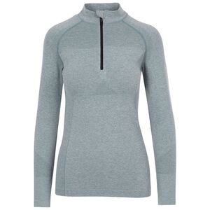 Trespass Womens/Ladies Pelina Half Zip Long-Sleeved Active Top / Teal Mist